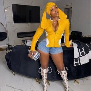 Moto Jacket & Hat Set